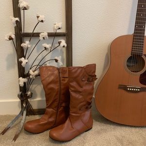 Camel Boots, Short Heel